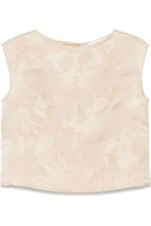 Incotex Canotta a fiori jacquard