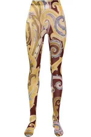 Wolford Collant con stampa barocca x ETRO