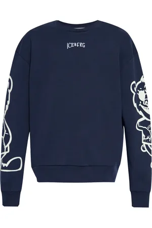 Iceberg Felpa con logo ricamato