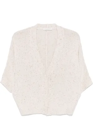 LE TRICOT PERUGIA Cardigan con dettaglio lam??