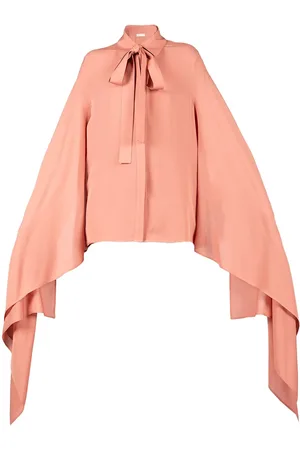 Elie saab Camicia con maniche drappeggiate
