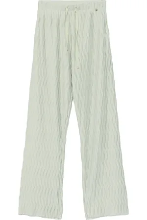 HERNO Pantaloni con effetto stropicciato
