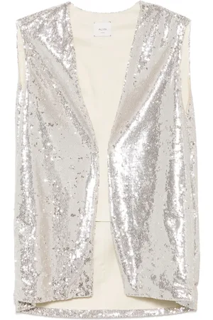 ALYSI Gilet con paillettes