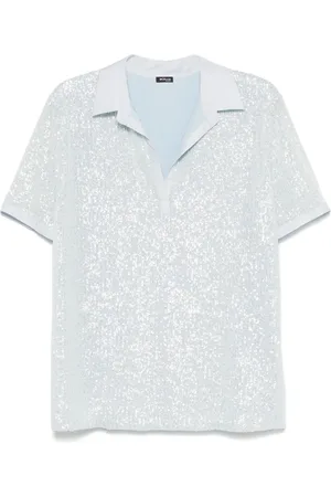 Kiton Top con paillettes