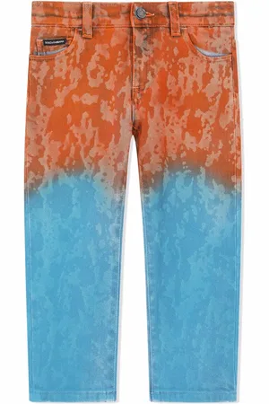 Dolce & Gabbana Jeans con fantasia dip dye