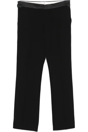 WALES BONNER Pantaloni sartoriali in pied-de-poule