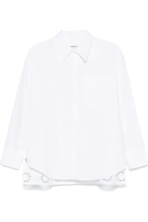 Dondup Camicia in pizzo sangallo