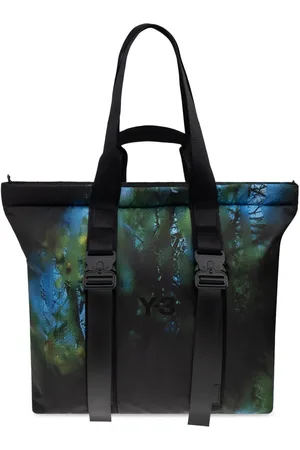 Y-3 Borsa shopper con stampa