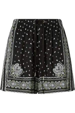Pinko Shorts con stampa paisley