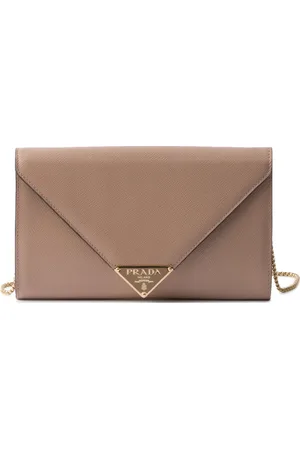 Prada Borsa a spalla mini in pelle Saffiano