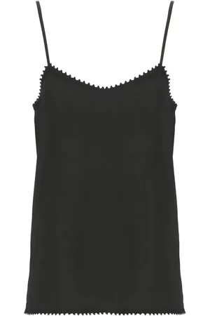 Fabiana Filippi Top con bordo dentelle