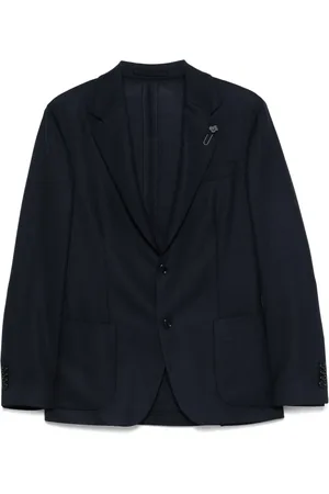 LARDINI Blazer con spilla