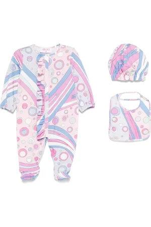 PUCCI Junior Set neonato con motivo