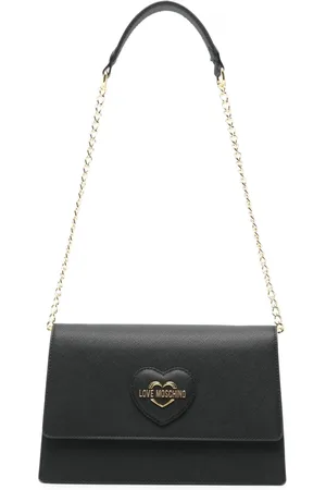 Moschino Borsa a spalla con logo