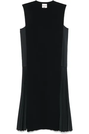 SEMICOUTURE Abito midi plissettato
