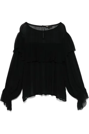 Maje Blusa semi trasparente