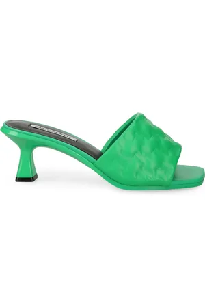 Karl Lagerfeld Mules in pelle con monogramma