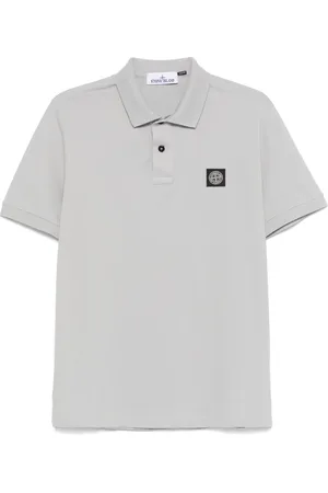 Stone Island Polo con applicazione logo