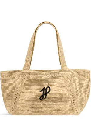Patou Borsa tote JP grande con monogramma e design a trapezio