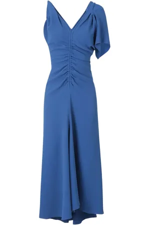 Victoria Beckham Abito midi con ruches