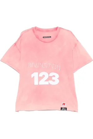 RRR-123 T-shirt con logo ricamato