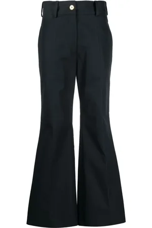 Patou Pantaloni svasati a vita alta
