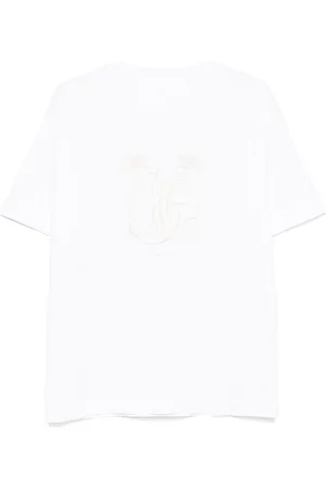 Givenchy T-shirt in cotone con ricamo HG