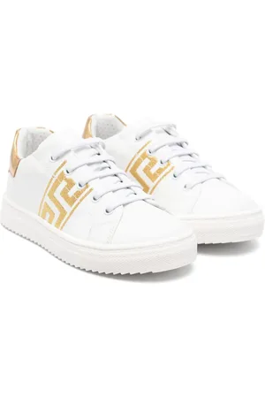VERSACE Sneakers con ricamo Greca