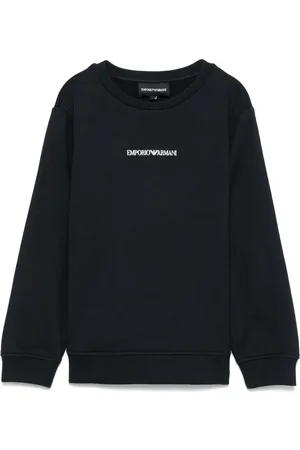 Emporio Armani Felpa con stampa logo