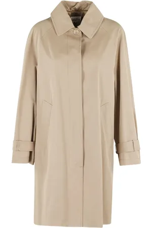 SEMICOUTURE Trench con orlo dritto