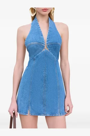 Cult Gaia Abito denim Rumi