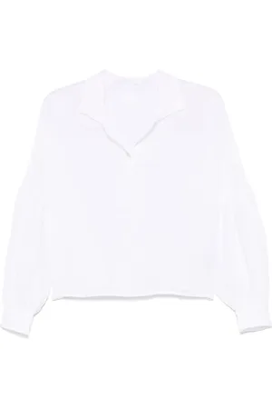 120% Lino Blusa in lino