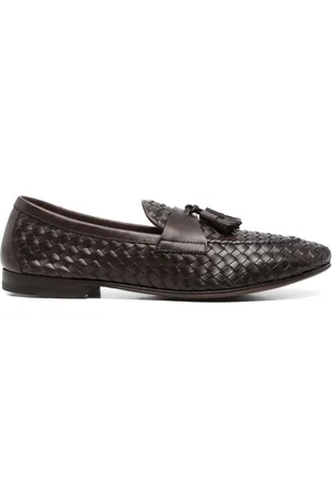 HENDERSON BARACCO Mocassini con motivo intrecciato