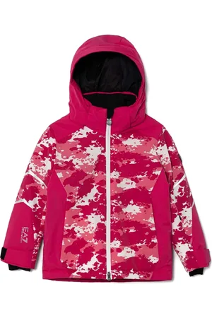 Emporio Armani Giacca con stampa astratta