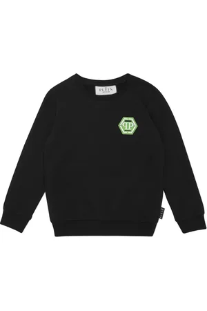Philipp Plein Felpa con applicazione logo