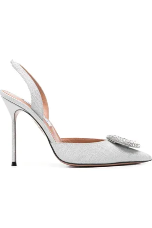 Aquazzura Pumps Crystal Hoop Sling 105mm