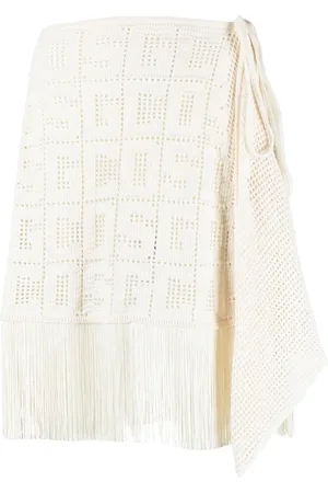 GCDS Minigonna con monogramma all