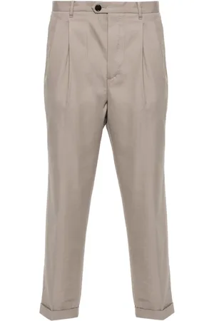 AllSaints Pantaloni Tallis crop sartoriali