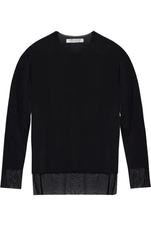 Comme des Garçons Blusa semi trasparente