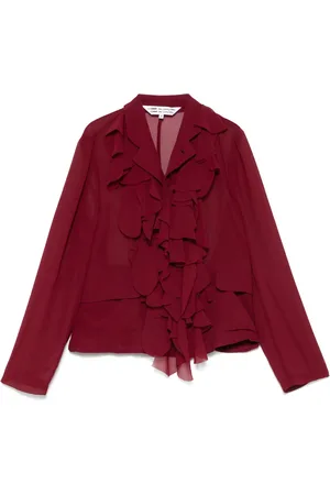 Comme des Garçons Blusa con ruches