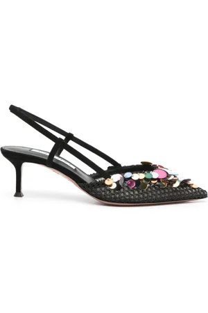 Aquazzura Pumps Can Can con cinturino posteriore 50mm