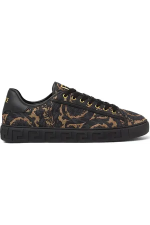 VERSACE Sneakers Barocco Greca jacquard