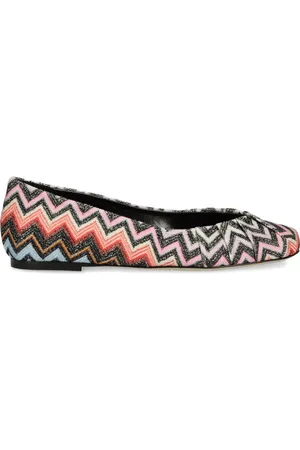 Missoni Ballerine con motivo a zigzag