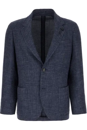 LARDINI Blazer con spilla
