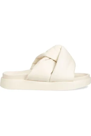INUIKII Sandali slides in pelle