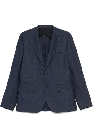 PESERICO SIGN Blazer monopetto in lino