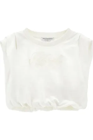 PHILOSOPHY DI LORENZO SERAFINI T-shirt con ricamo