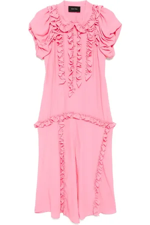 Simone Rocha Abito midi con ruches