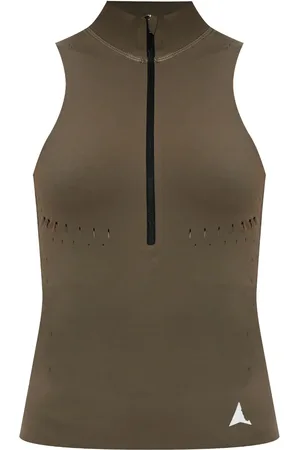 ROA Gilet con mezza zip