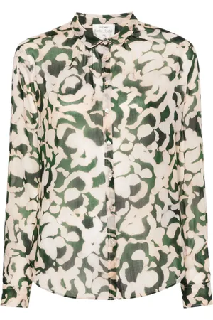 FORTE FORTE Camicia con stampa astratta